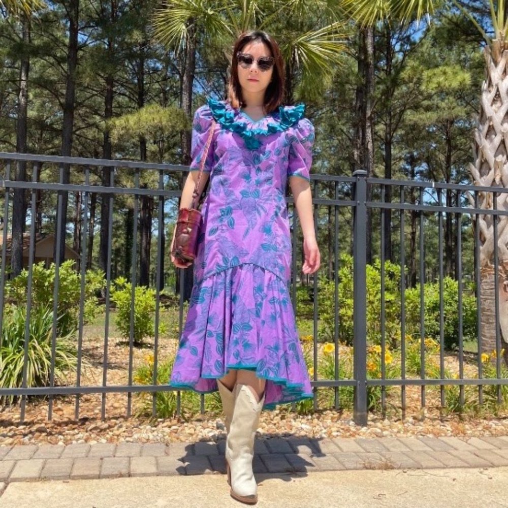 SHAG & ASYMMETRICAL TEA PARTY DRESS